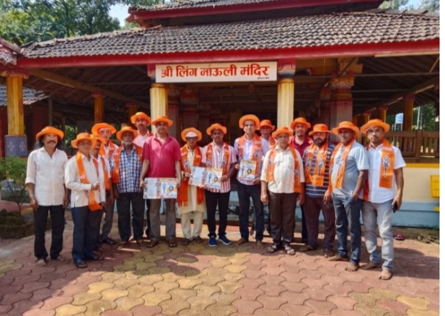 ओसरगाव येथे महाविकास आघाडीचे उमेदवार संदेश पारकर यांच्या प्रचाराचा शुभारंभ