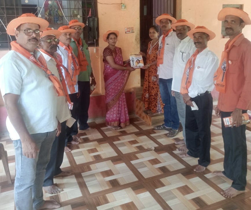 महाविकास आघाडीचे उमेदवार संदेश पारकर यांच्या प्रचाराचा शिरवल येथे शुभारंभ ,पारकरांच्या विजयाचा कार्यकर्त्यांनी केला निर्धार!