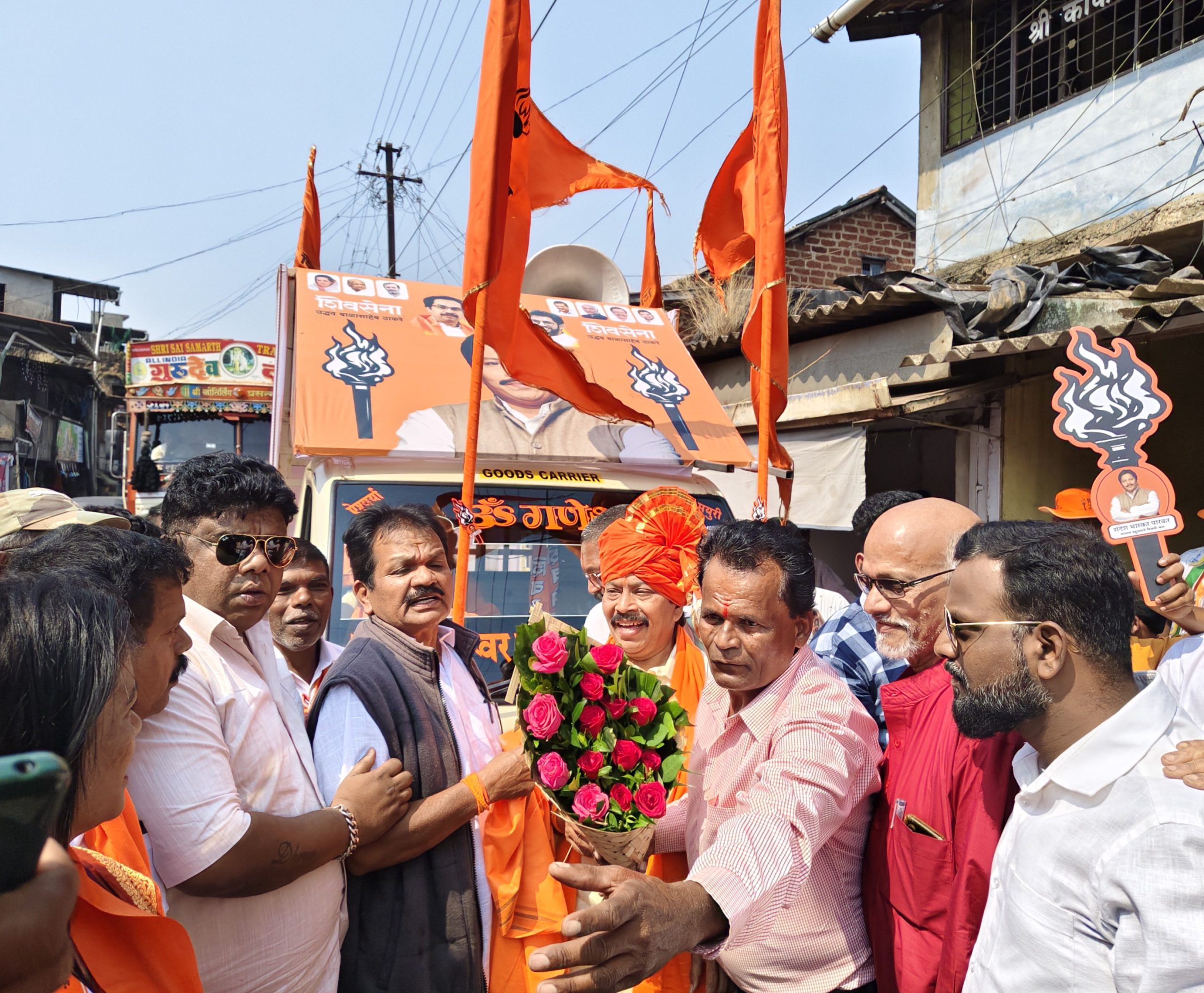 बेळगाव सीमाभाग शिवसेनेचा संदेश पारकर यांना जाहीर पाठिंबा