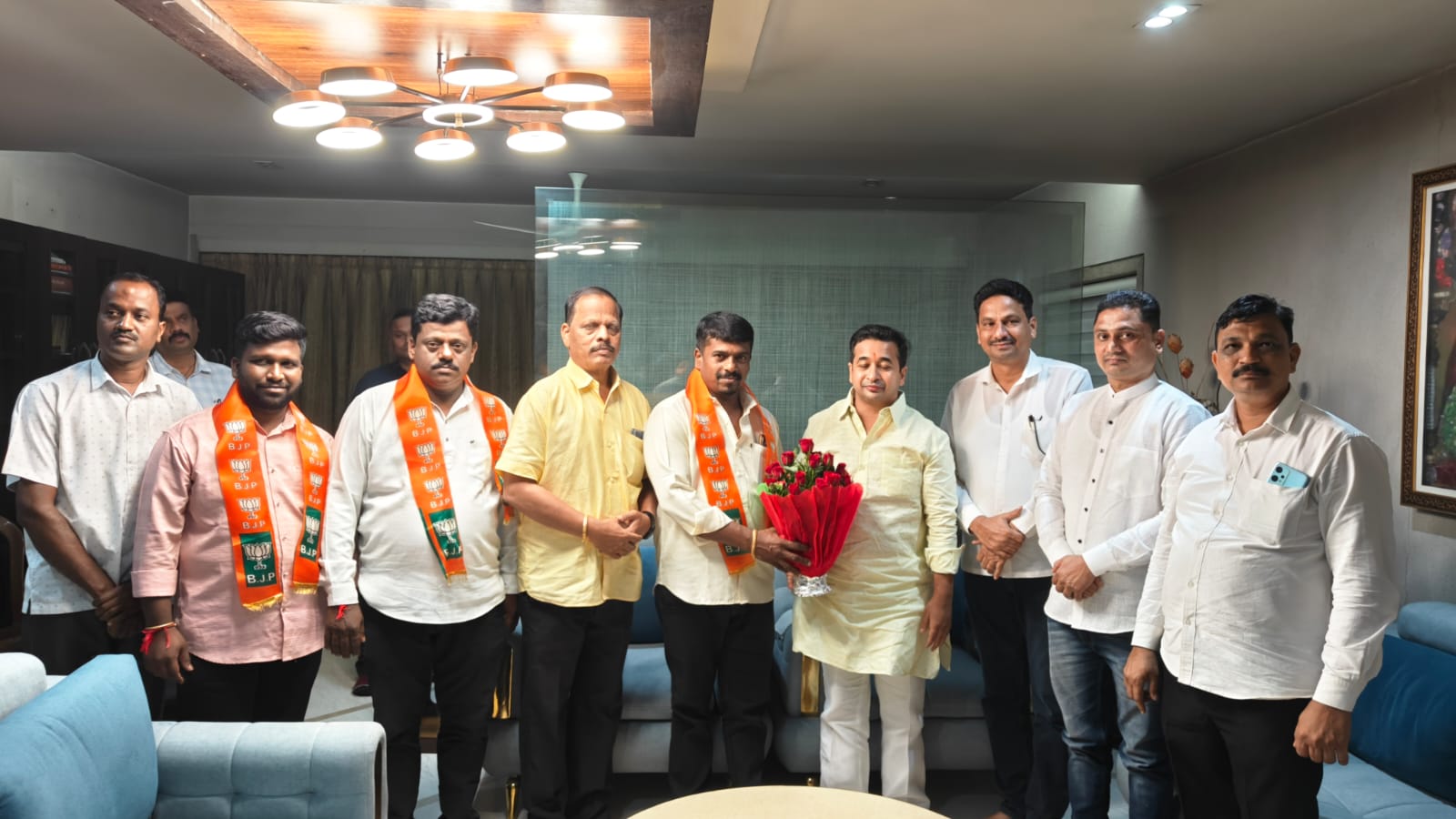 वैभववाडी न. पं. मधील उबाठाचे नगरसेवक रणजीत तावडे यांचा भाजपात प्रवेश