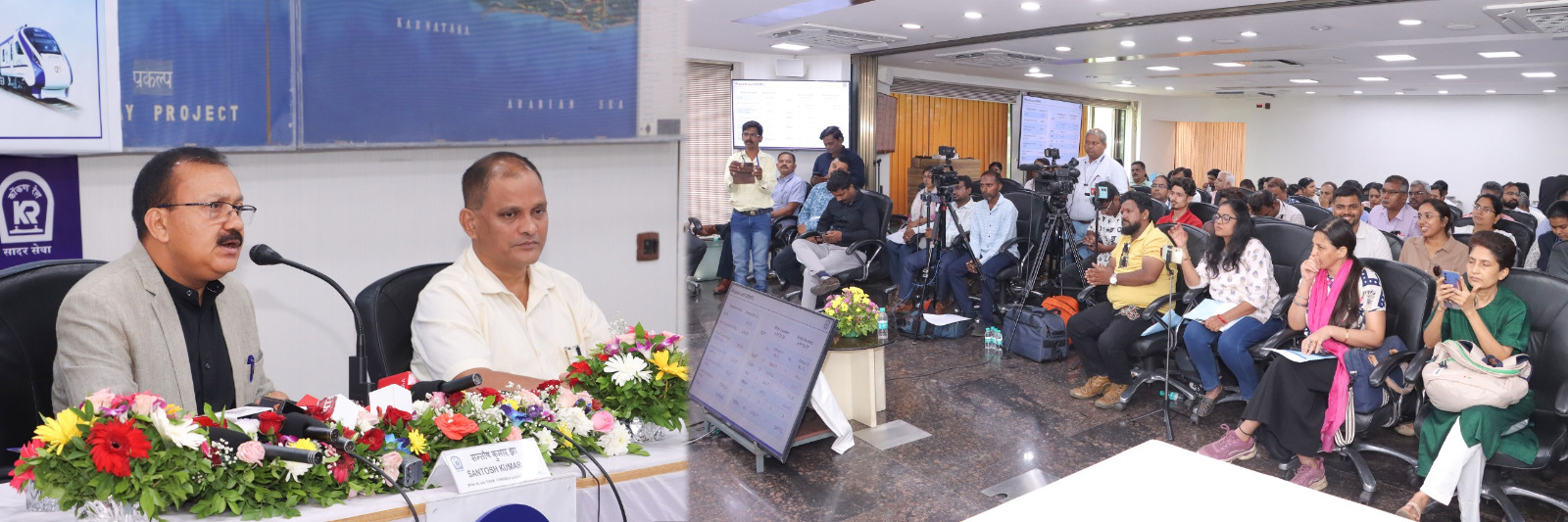 कोकण रेल्वे मान्सूनसाठी सज्ज; १५ जूनपासून विशेष वेळापत्रक लागू